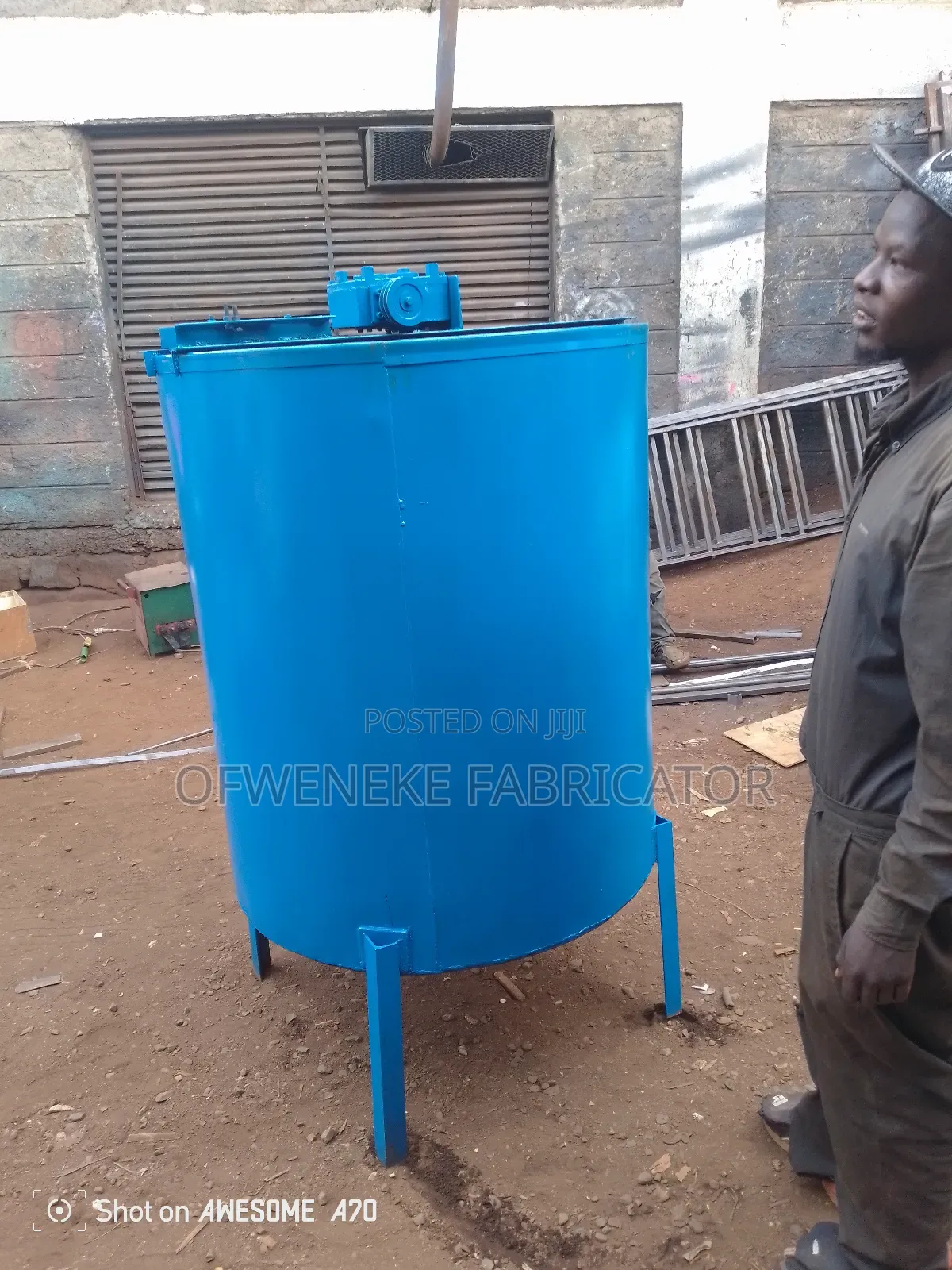 Sapofication Mixer Tank