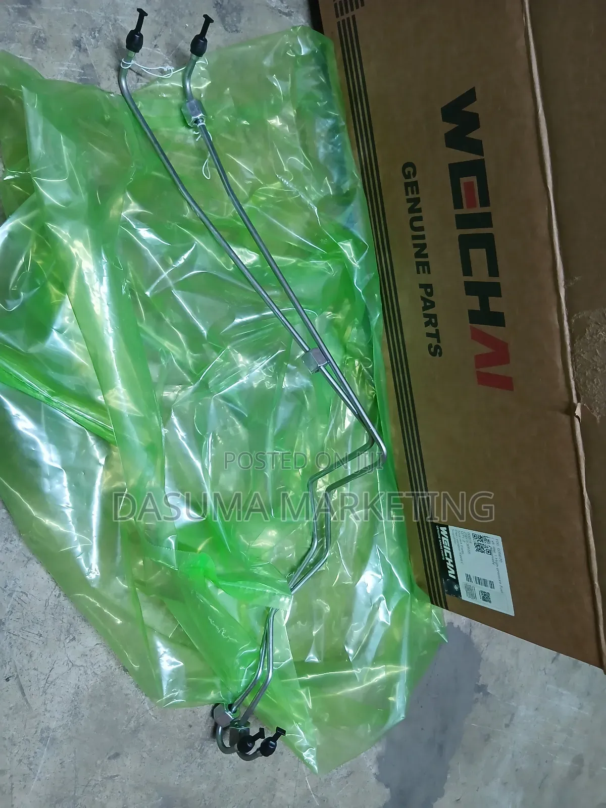 Weichai Cylinder 1 High-Pressure Fuel Pipe Assembly