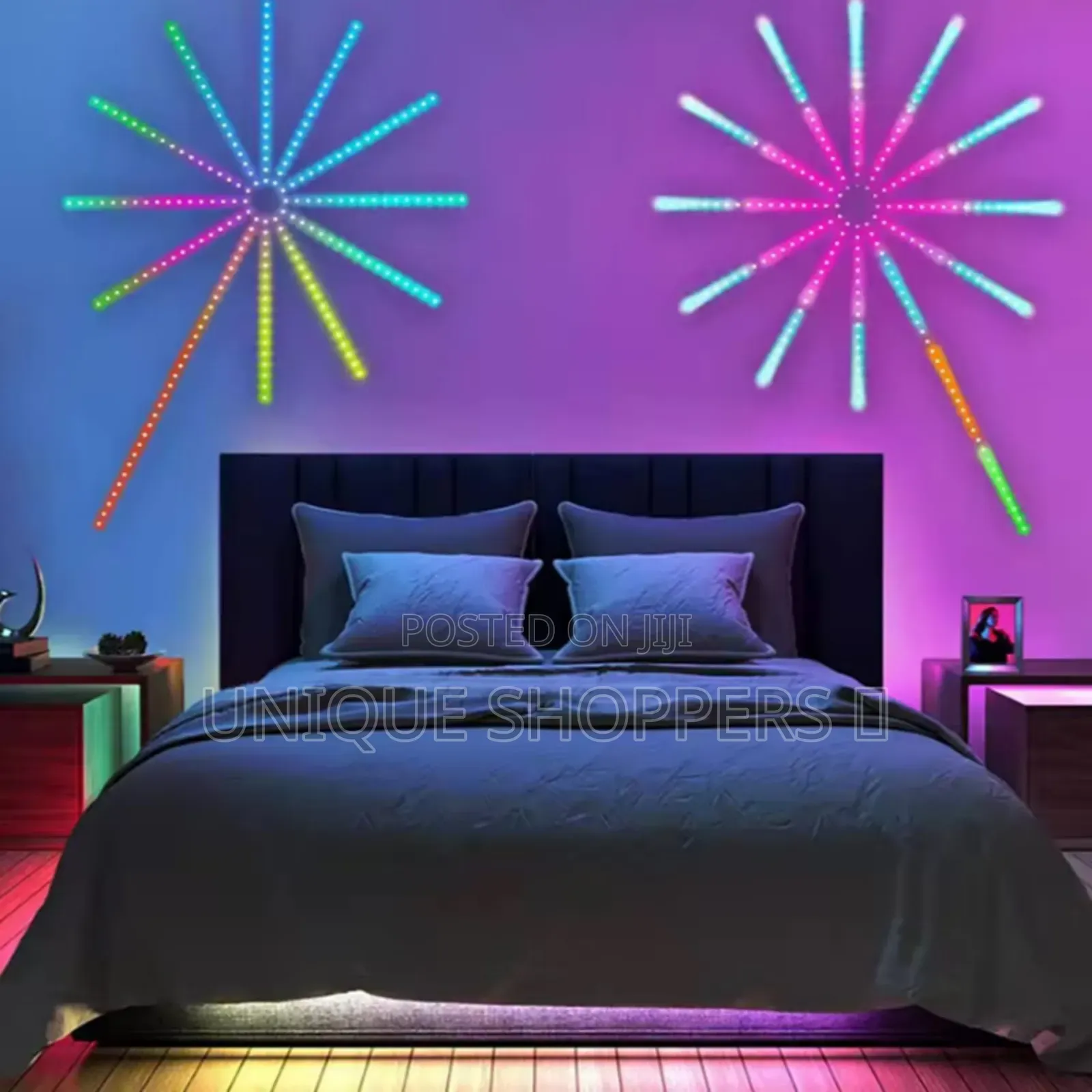 High Quality *Smart Control Ic Led 5v RGB Fireworks Light With Remote