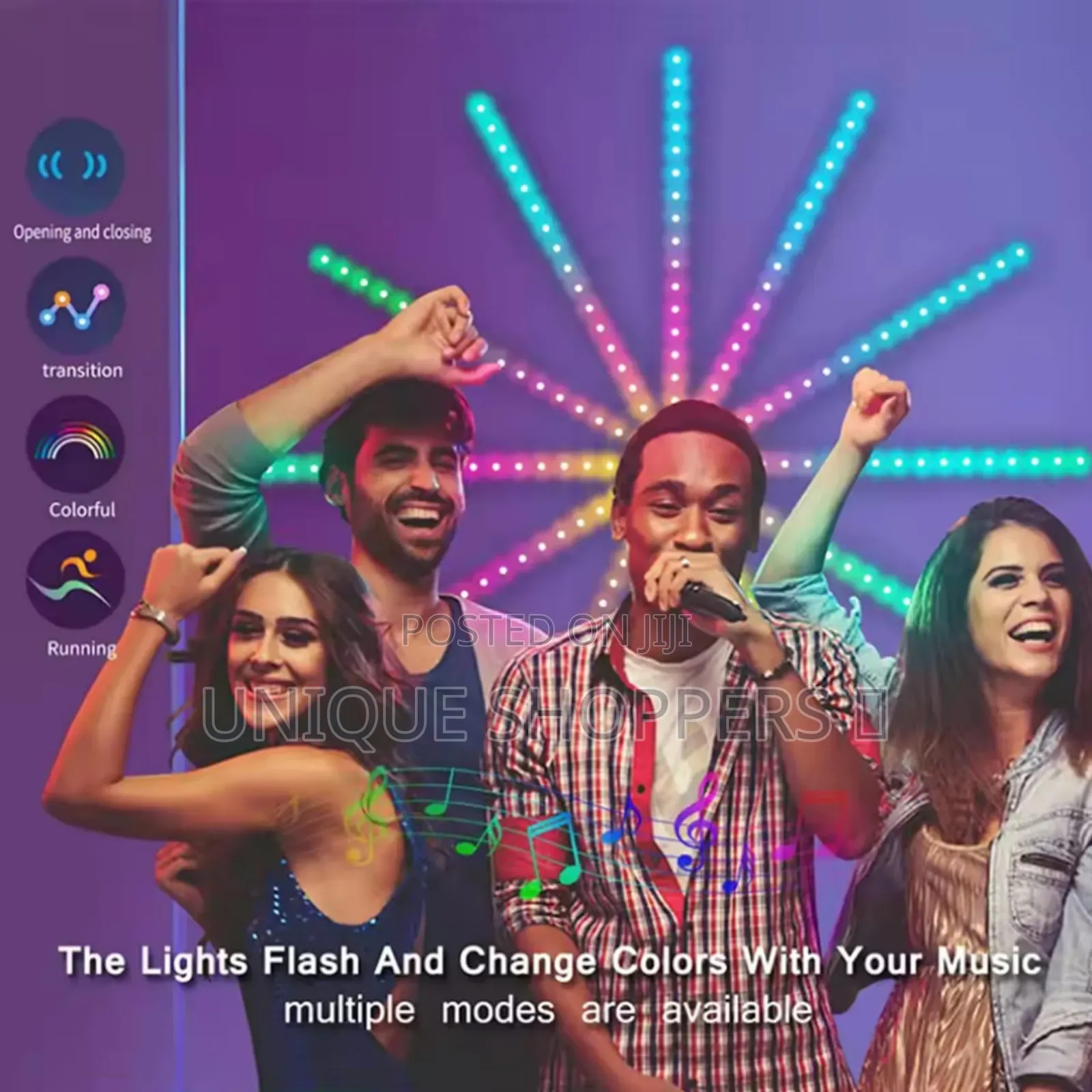 High Quality *Smart Control Ic Led 5v RGB Fireworks Light With Remote