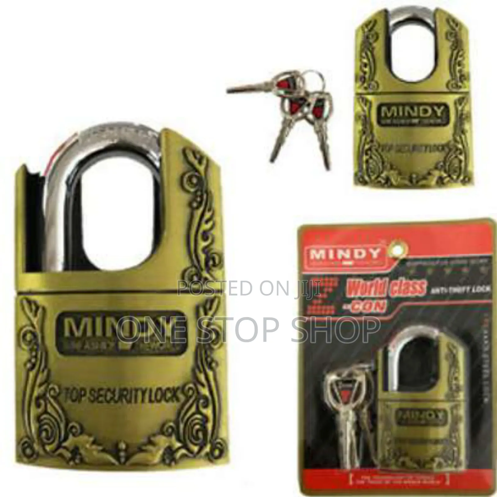 Mindy Heavy Duty Anti Cutting Iron Padlock