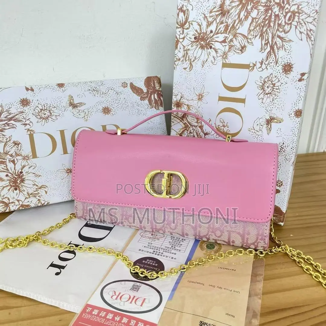 Boxed Dior 30 Montaigne Top Handle Pouch