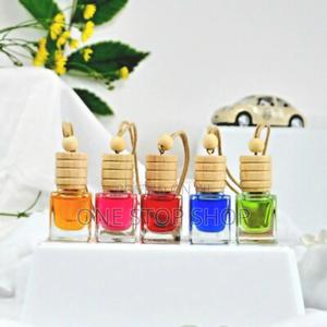 5in1 Refillable Glass Car Aromatherapy Diffuser Hanging Spray Bottle - thumbnail 2