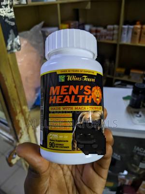 Men's Health Capsules for Energy Strength Vitality With Maca Tongkat