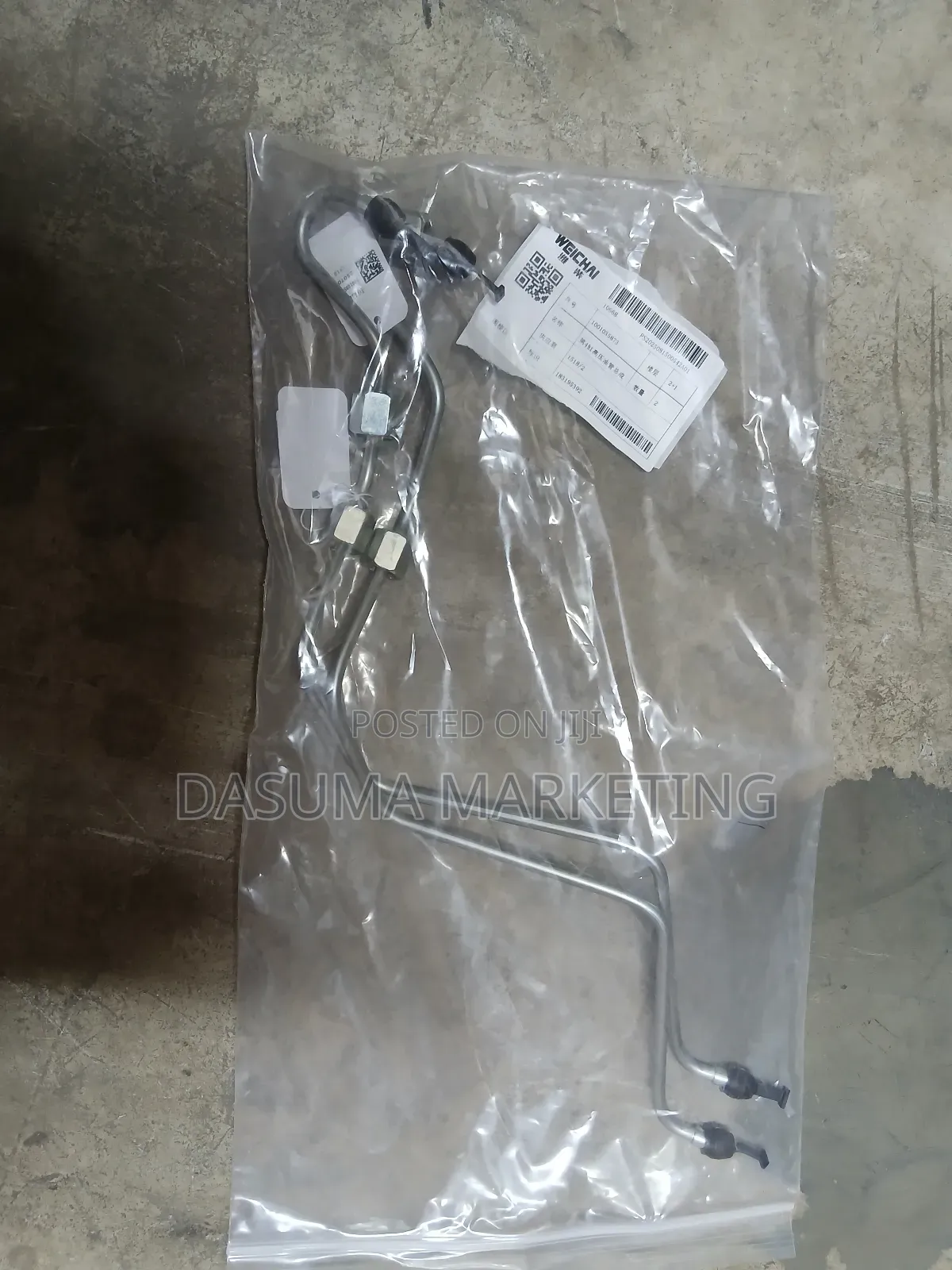 Weichai High-Pressure Fuel Pipe Assembly 