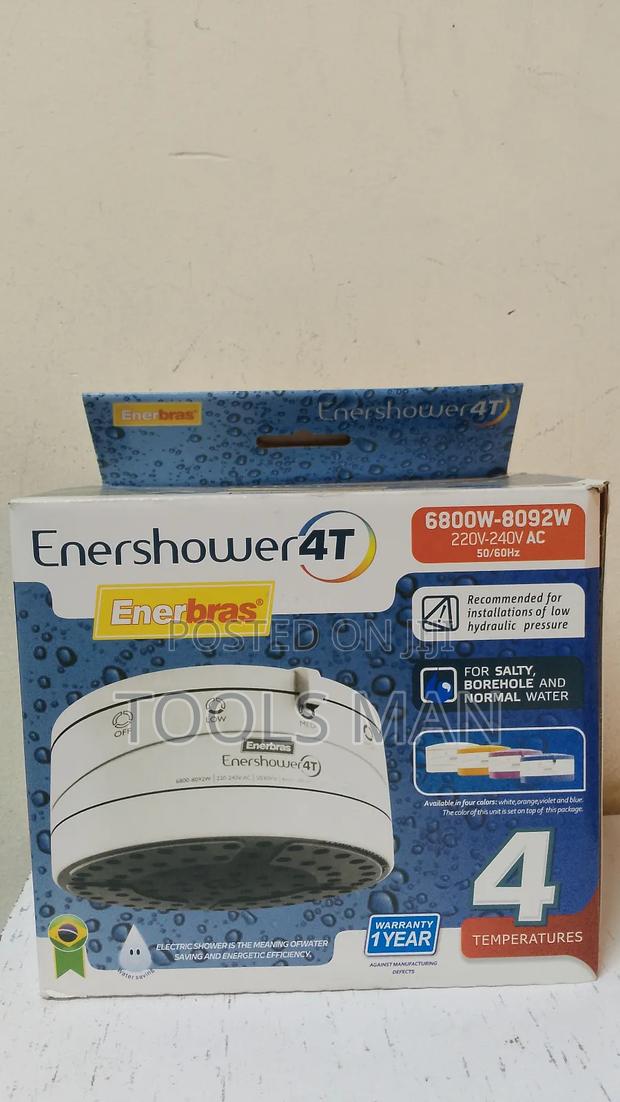 Enerbras Enershower 4t Electric Shower Head.