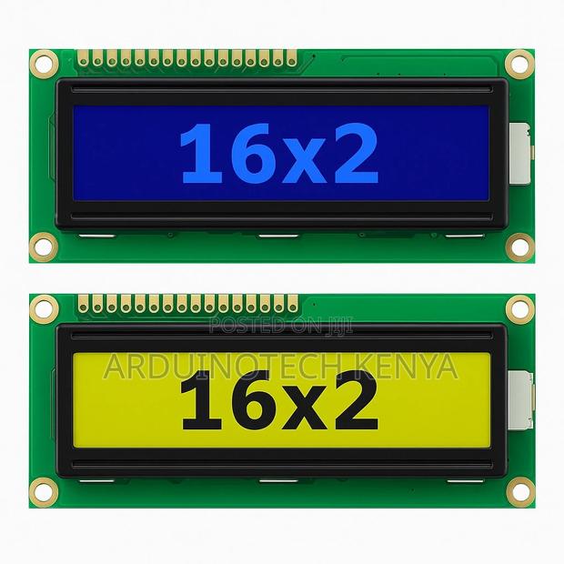 Lcd1602 Blue and Yellow 16×2 Display | Hd44780 LCD Screen