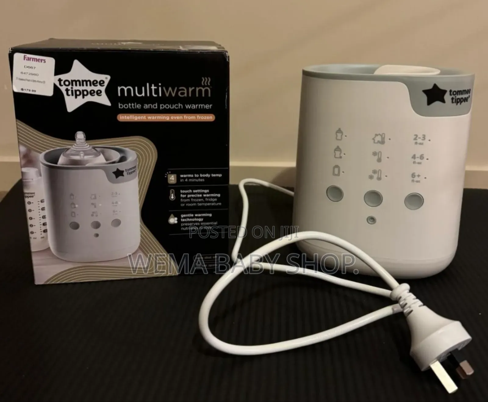 Tommee Tippee Electric Multiwarm Bottle and Pouch Warmer