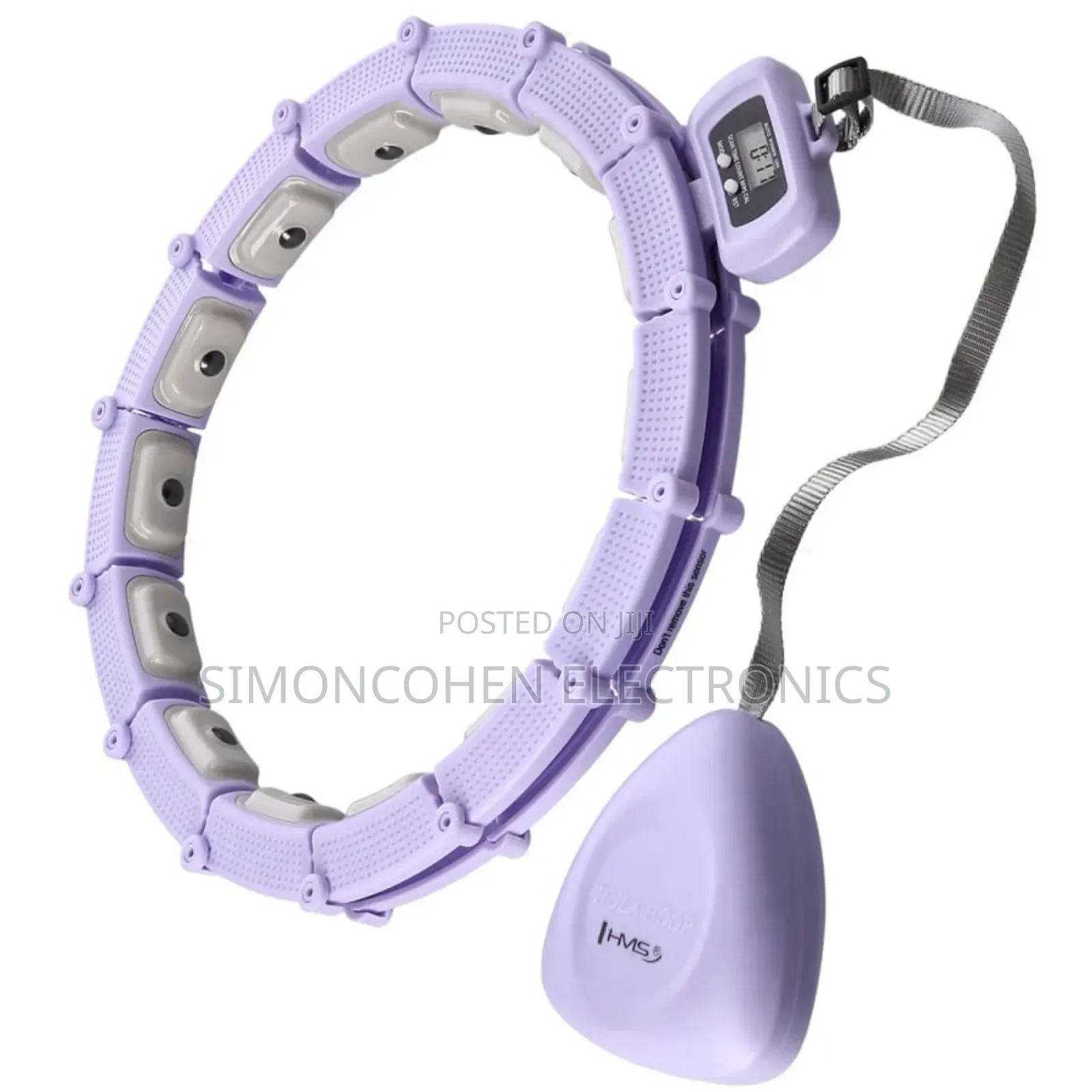 Adjustable Weighted Hula Hoop With A Timer