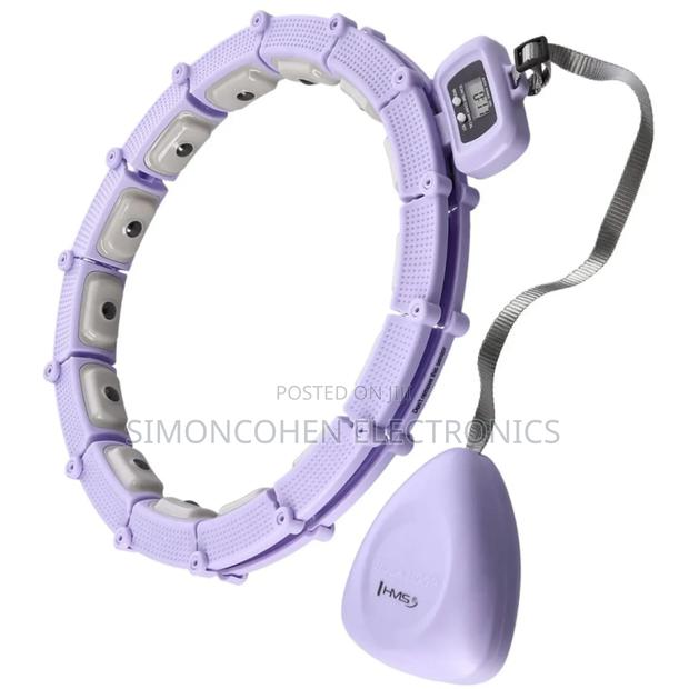 Adjustable Weighted Hula Hoop With A Timer - main view