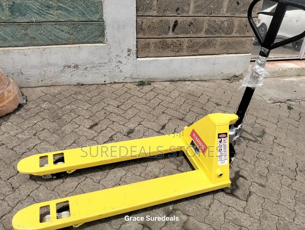 Narrow Base Pallet Trolley - main view