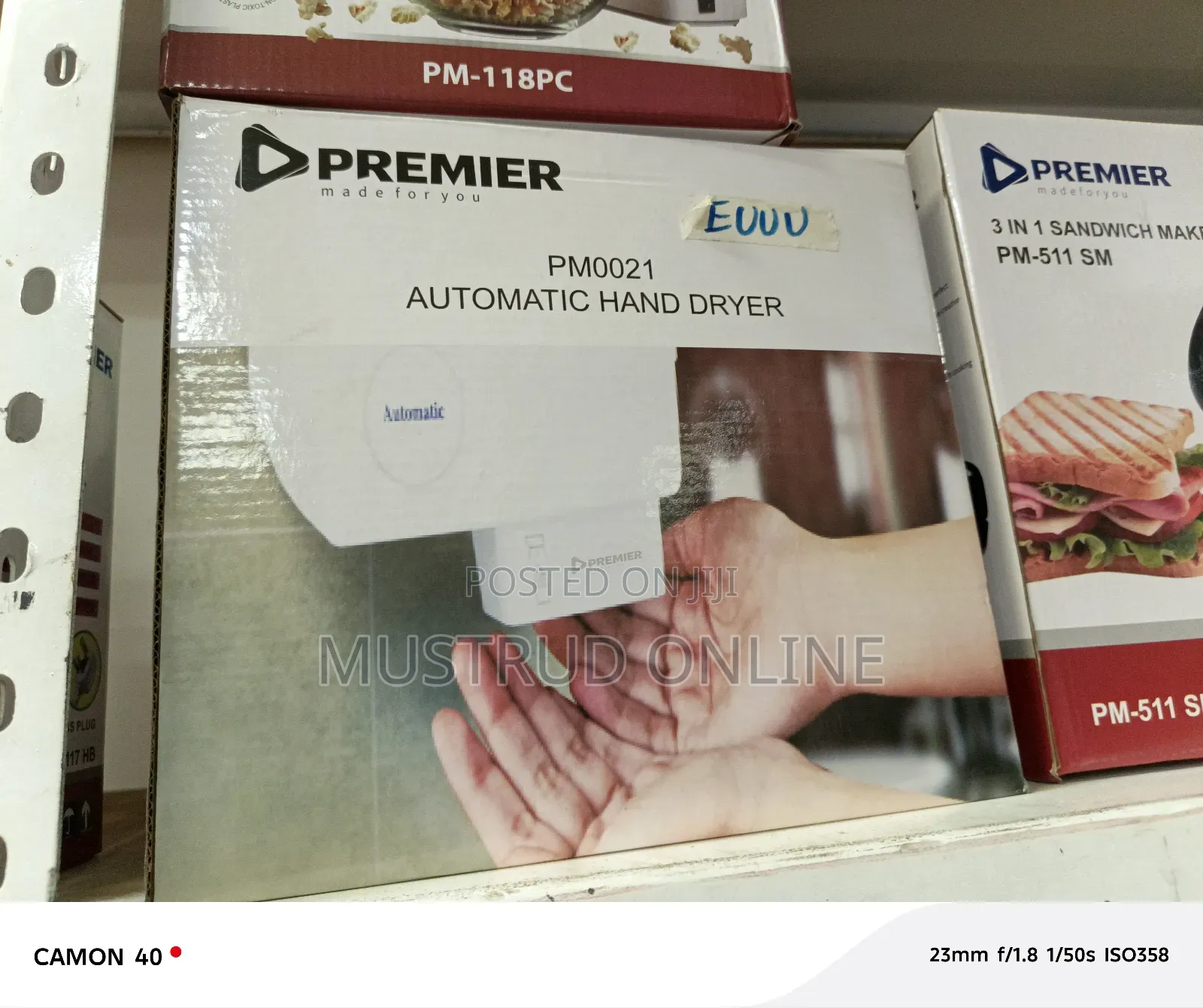 Premier Automatic Hand Dryer Machine - High Speed,Low Energy