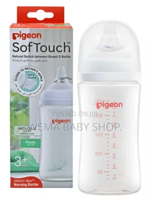 Pigeon Softouch Pp (Polypropylene) Baby Feeding Bottles