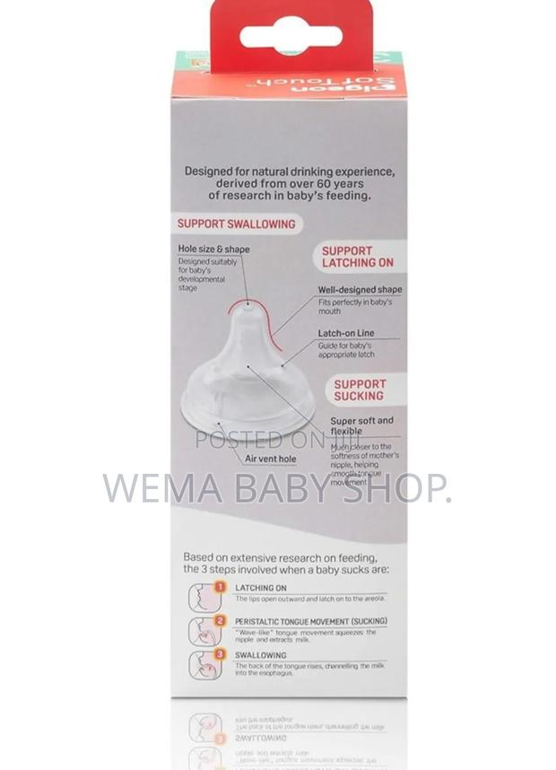 Pigeon Softouch Pp (Polypropylene) Baby Feeding Bottles - thumbnail 8