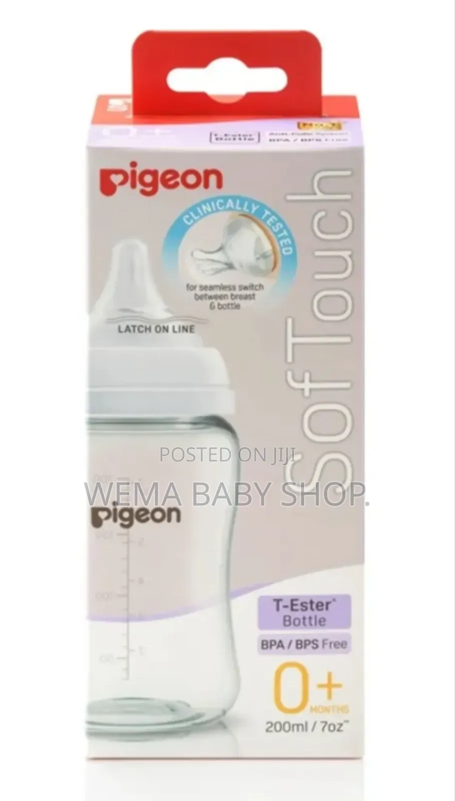 Pigeon Softouch Pp (Polypropylene) Baby Feeding Bottles