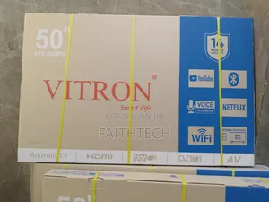 Vitron 50 Inches New Model Smart Android Tv