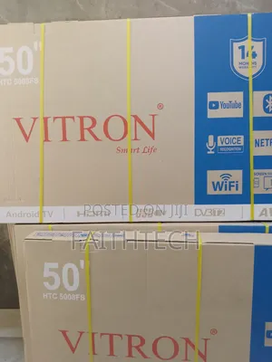 Vitron 50 Inches New Model Smart Android Tv