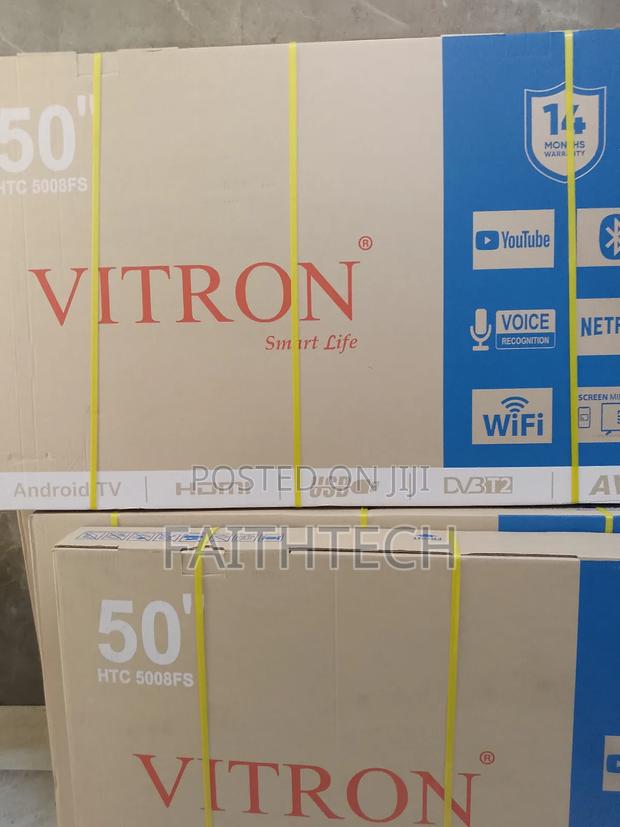 Vitron 50 Inches New Model Smart Android Tv - thumbnail 2