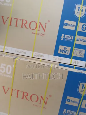Vitron 50 Inches New Model Smart Android Tv