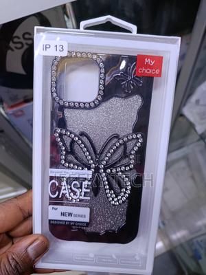 Xorea iPhone 13 3d Cute Glitter Butterfly Design Phone Case - thumbnail 2