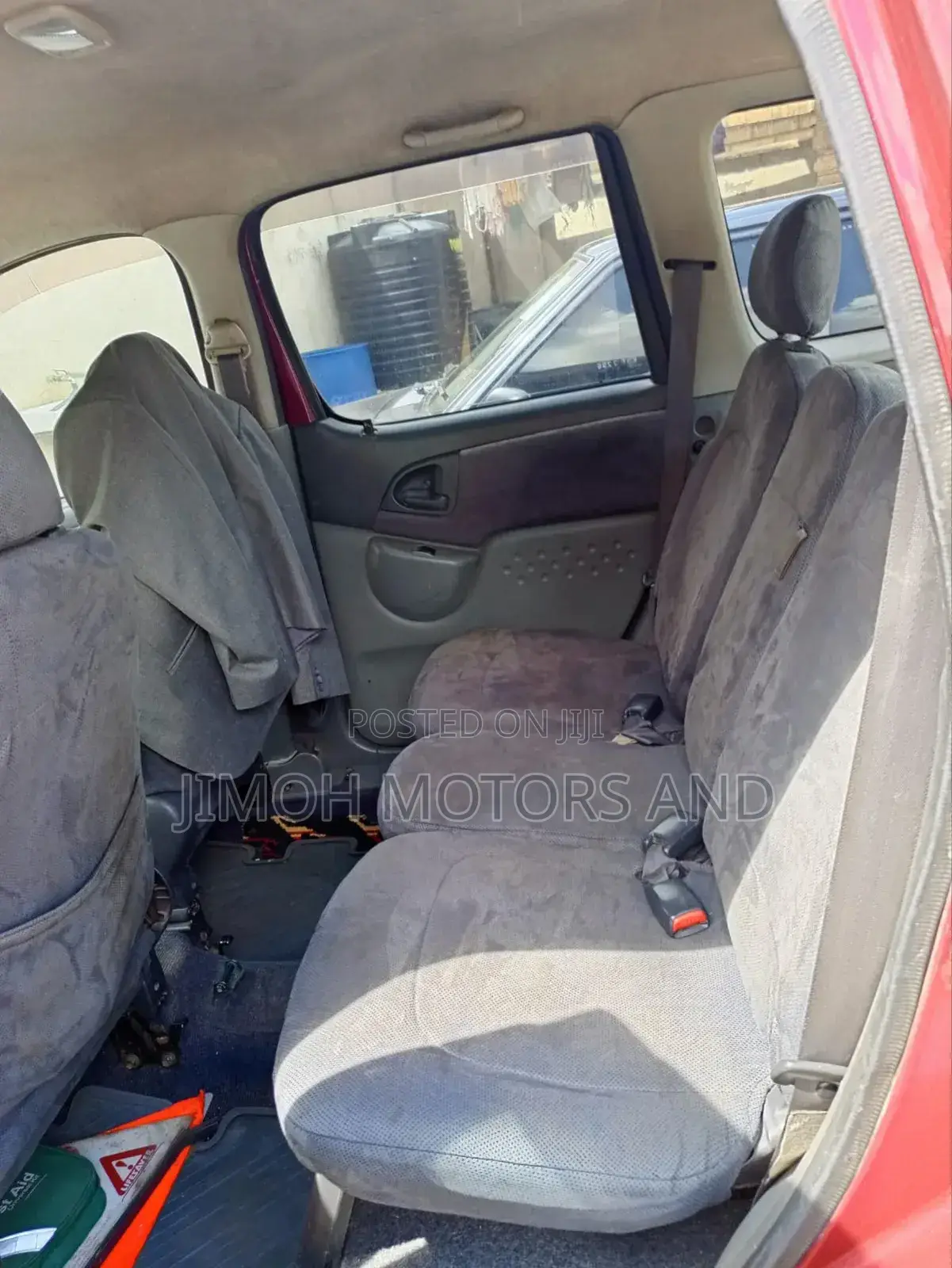 Toyota Fun Cargo 2003 Red