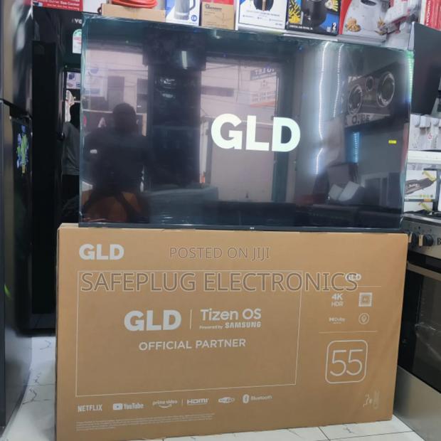 GLD 55-Inch Smart Tv | Samsung Tizen Os | Crystal Display | Netflix/