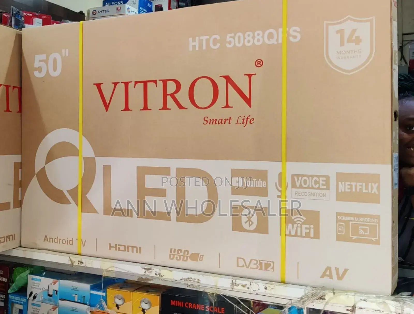 Qled 50 Inch Vitron Tv