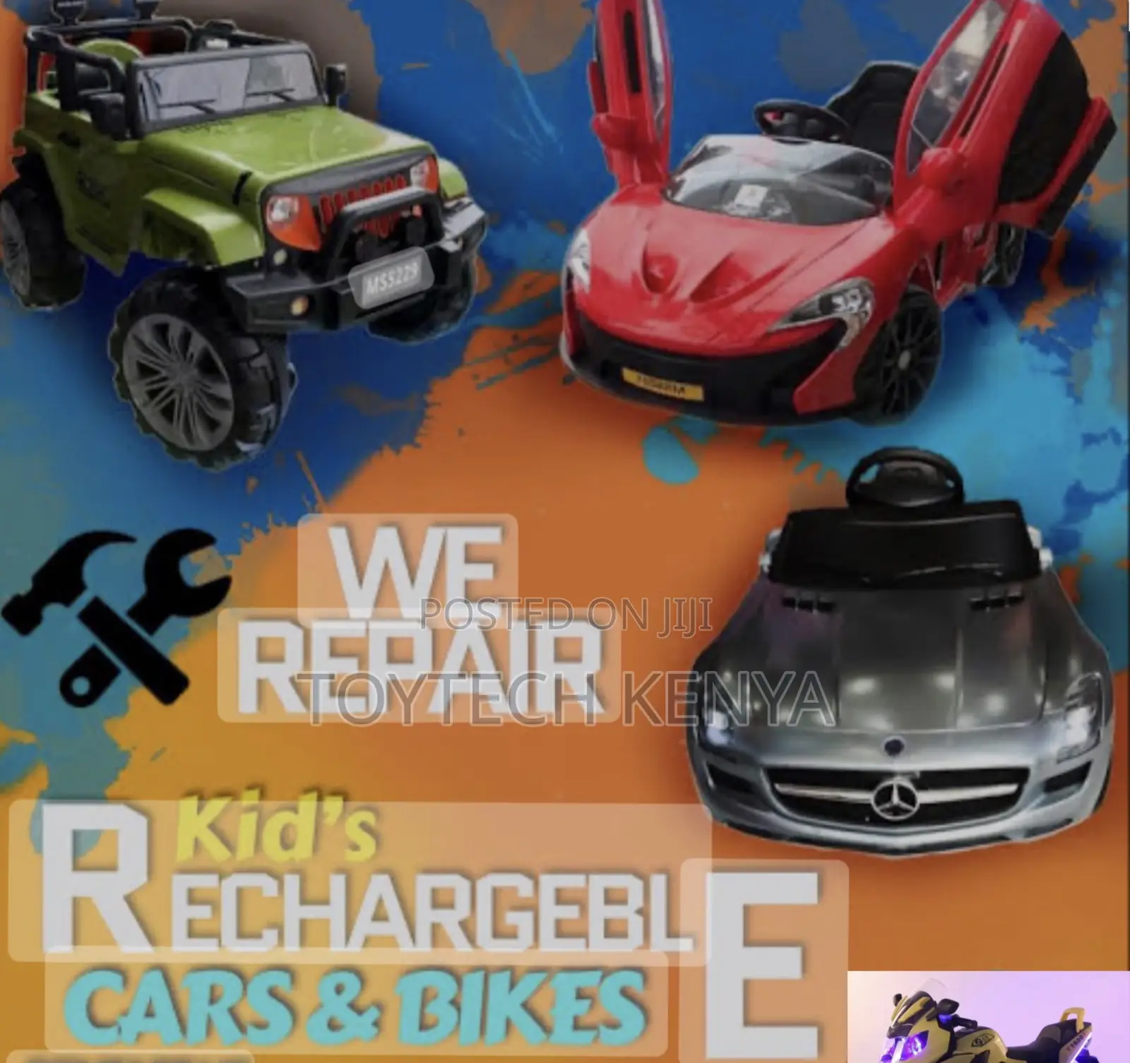 Kids Electric Car , Bike, Motorbike,Hoverboard,Scooter Repair