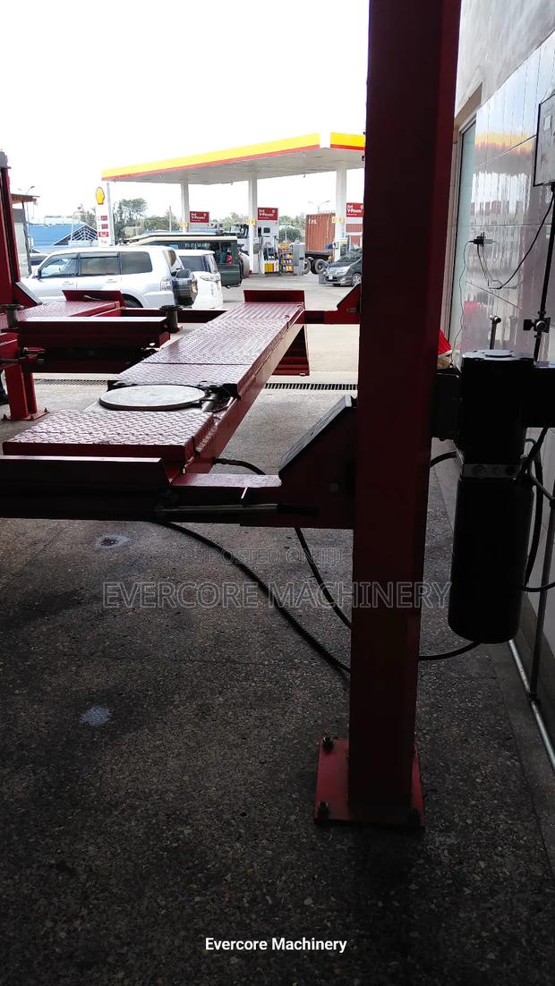 Computerized Wheel Alignment System With 4 Tone Four Post Car Lift . - thumbnail 3
