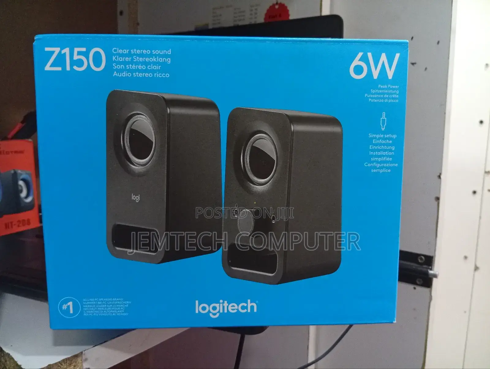Logitech Z150 Compact Stereo Multimedia Speakers