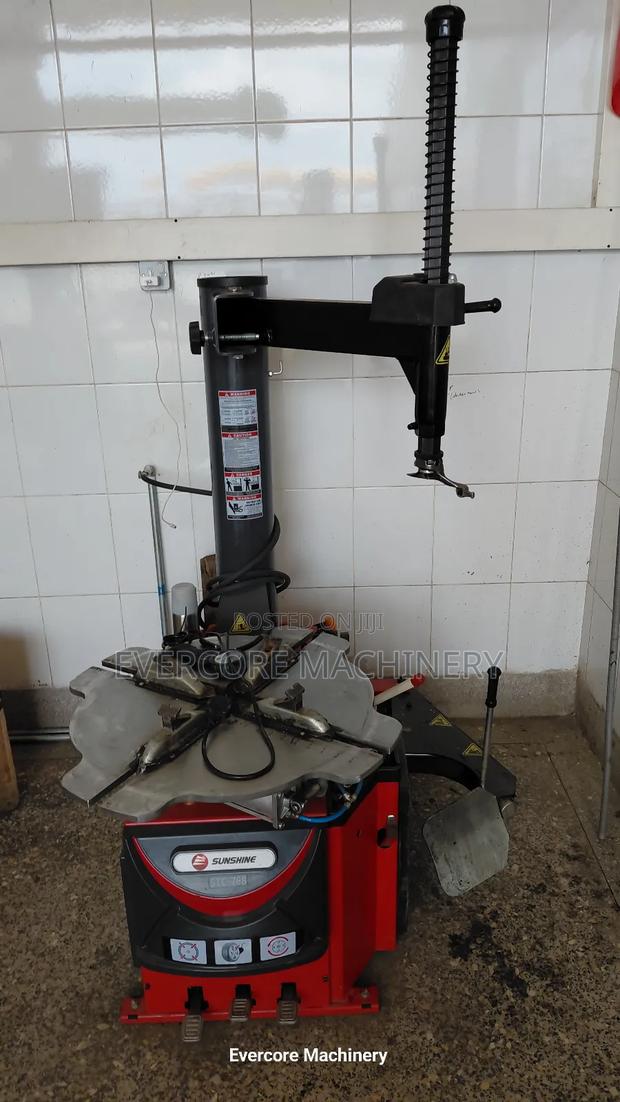 Commercial Electric Tyre Changer Machine Both Single or Three Phase. - thumbnail 2