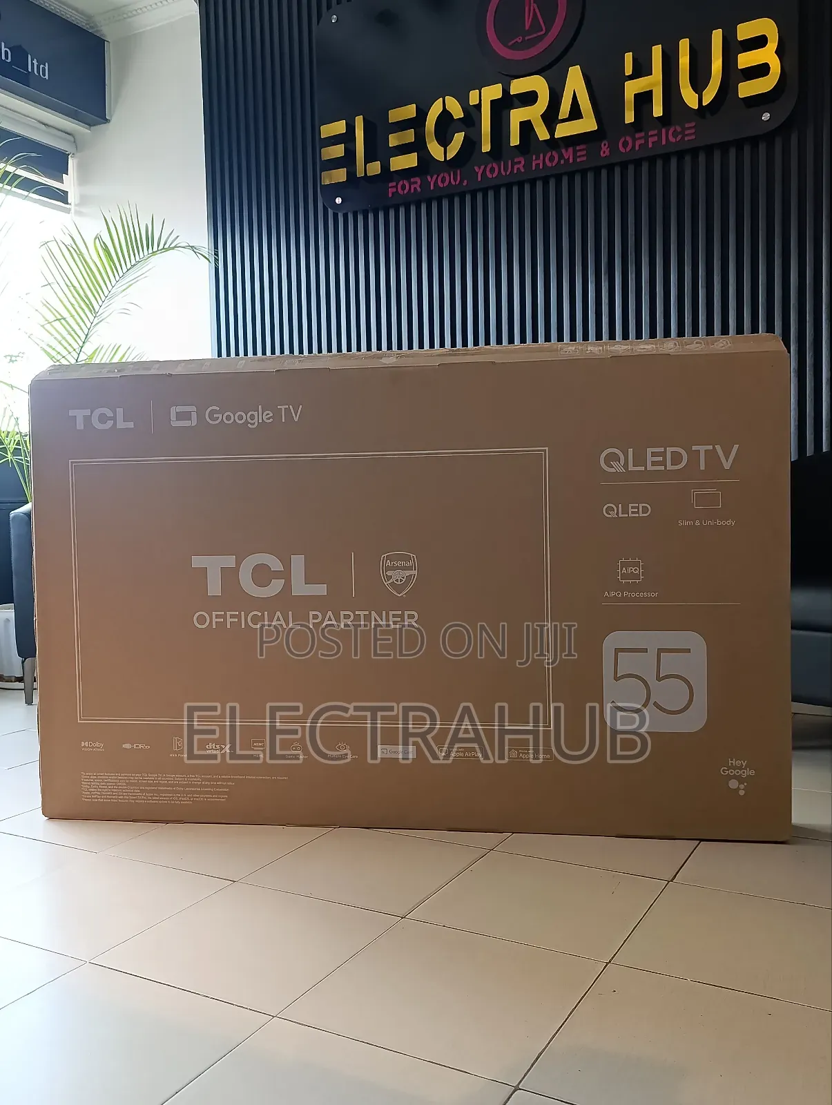 TCL 55 Inch T6D Qled Smart TV Brand New Sealed