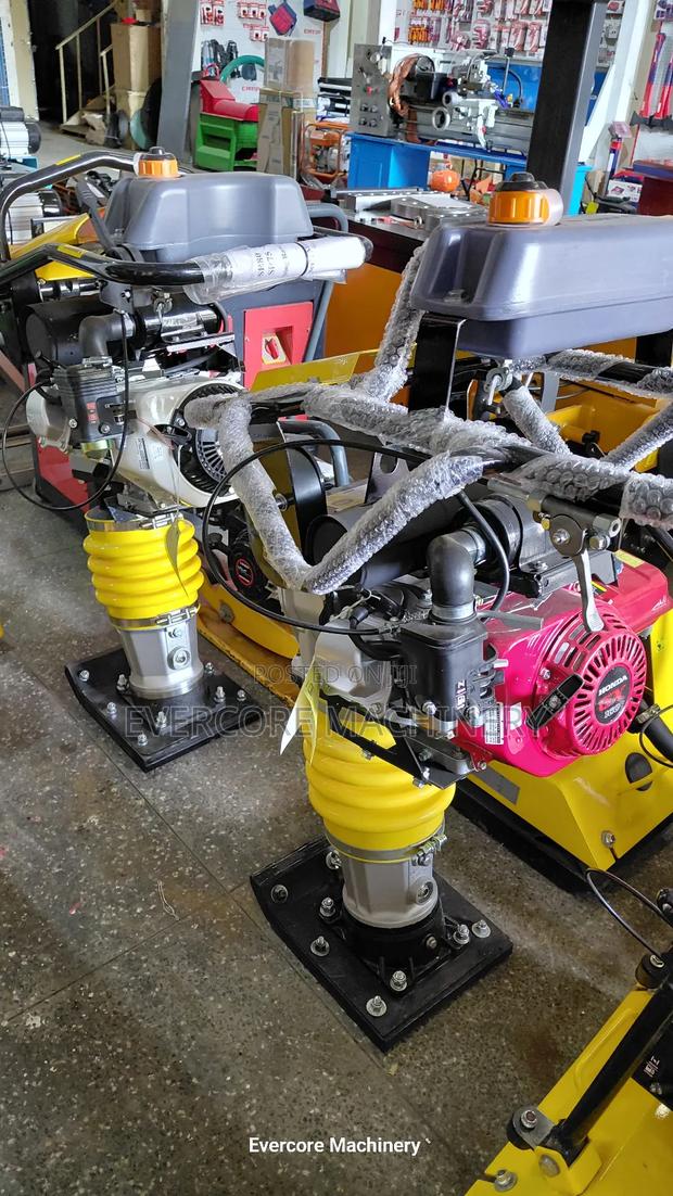 Heavy Duty Tamping Rammer Machine With Honda Engine. - main view