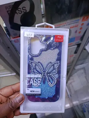 Vonzee Glitter Butterfly iPhone 17 Cute Bling Sparkle Luxury Case