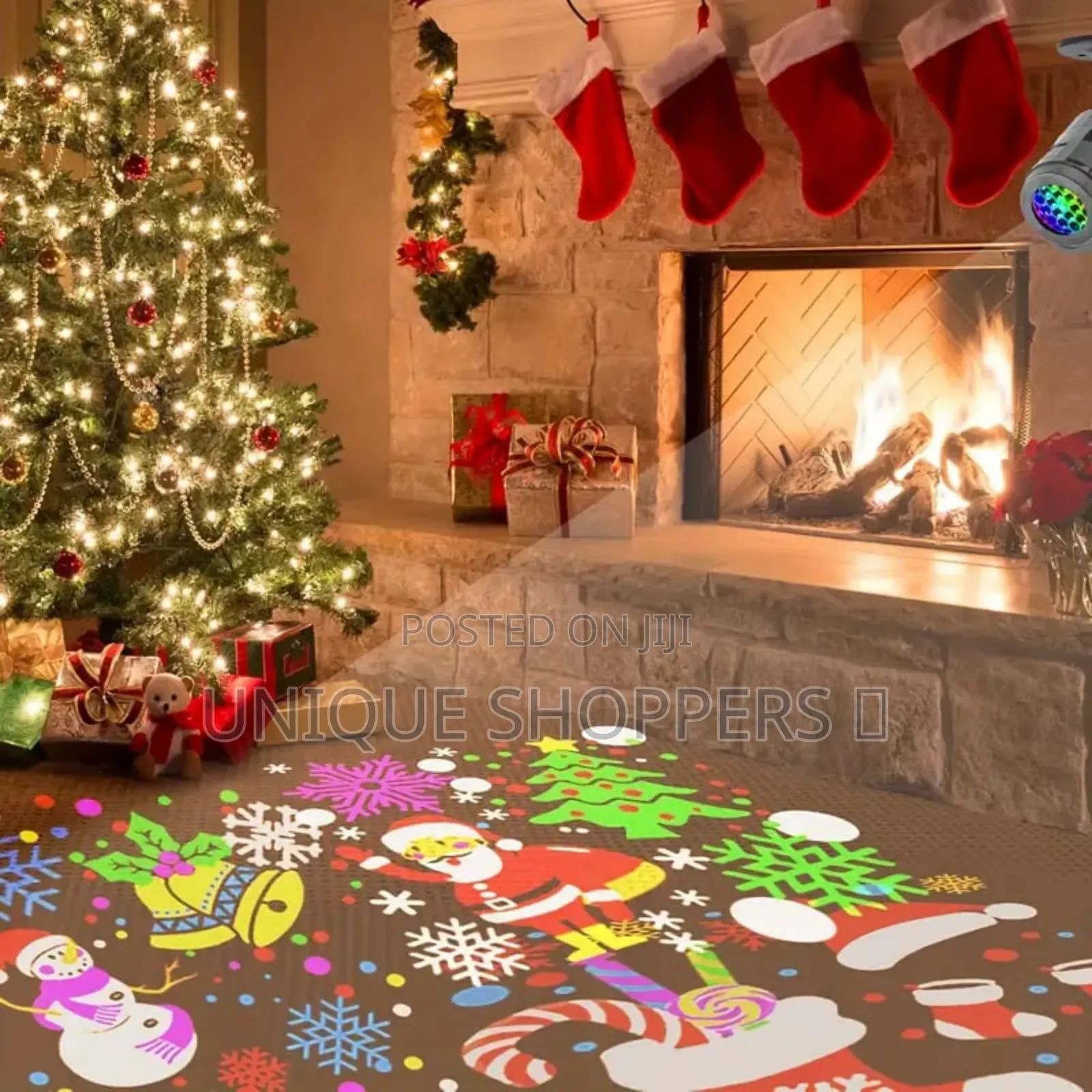 Led Christmas Projection Light Lamp*