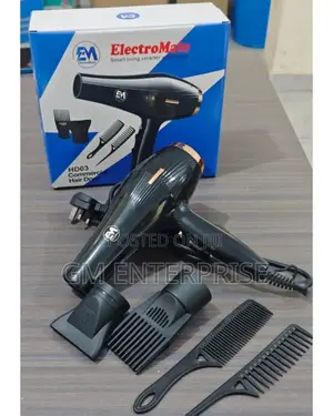 Electromate Commercial Hairdryer/Brodry With Accessories