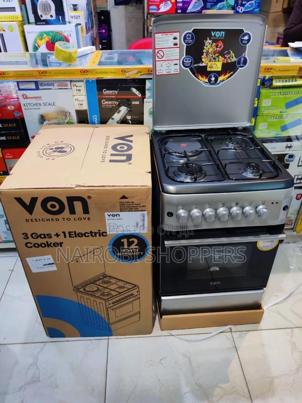 Gas Cooker 3+1 Electric Gas Cooker