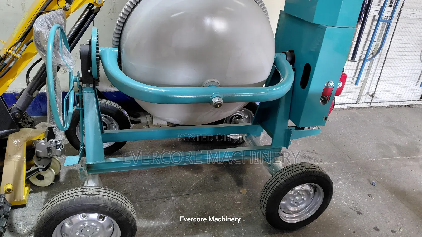 Aico Japan 500litres Diesel Concrete Mixer Machine With 10hp Engine.