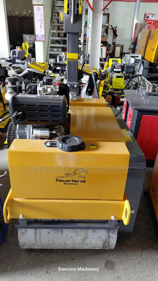 Double Drum Roller Compactor Diesel Powered . - main view