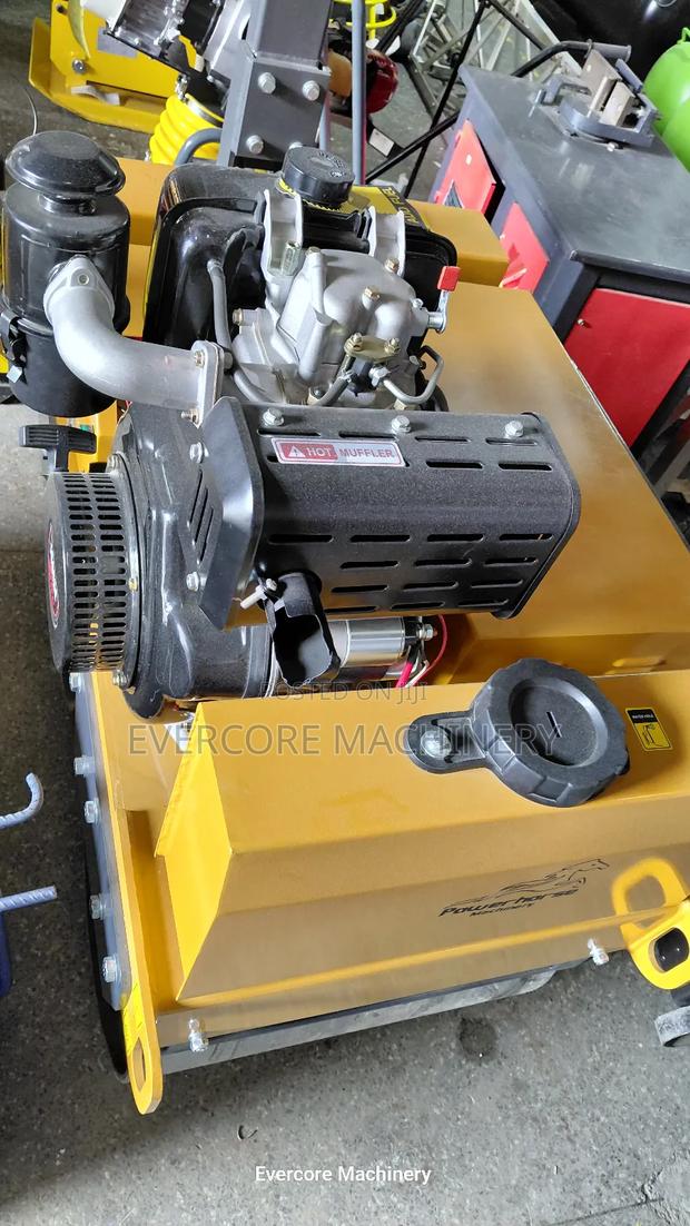 Double Drum Roller Compactor Diesel Powered . - thumbnail 3