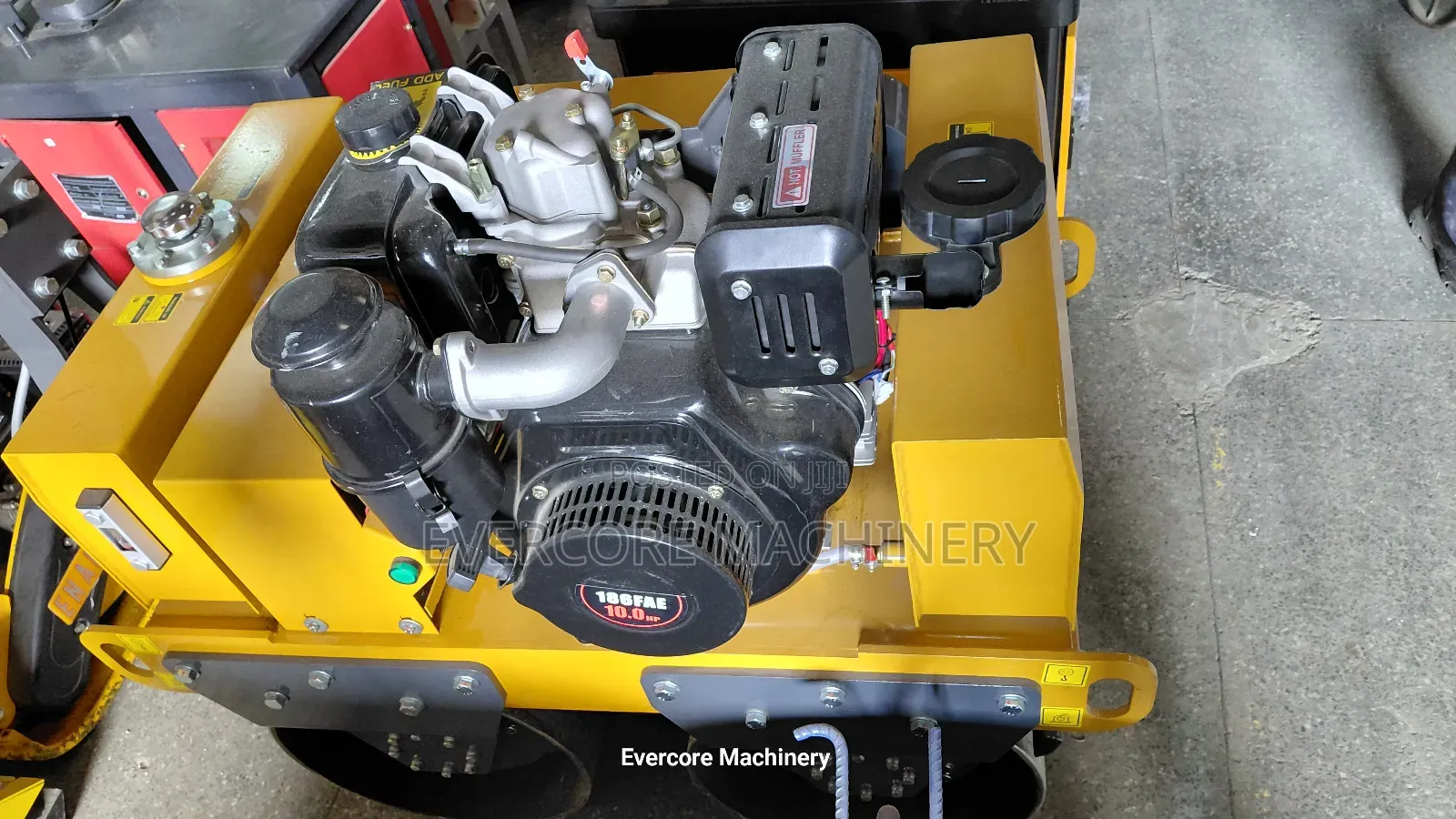 Double Drum Roller Compactor Diesel Powered .