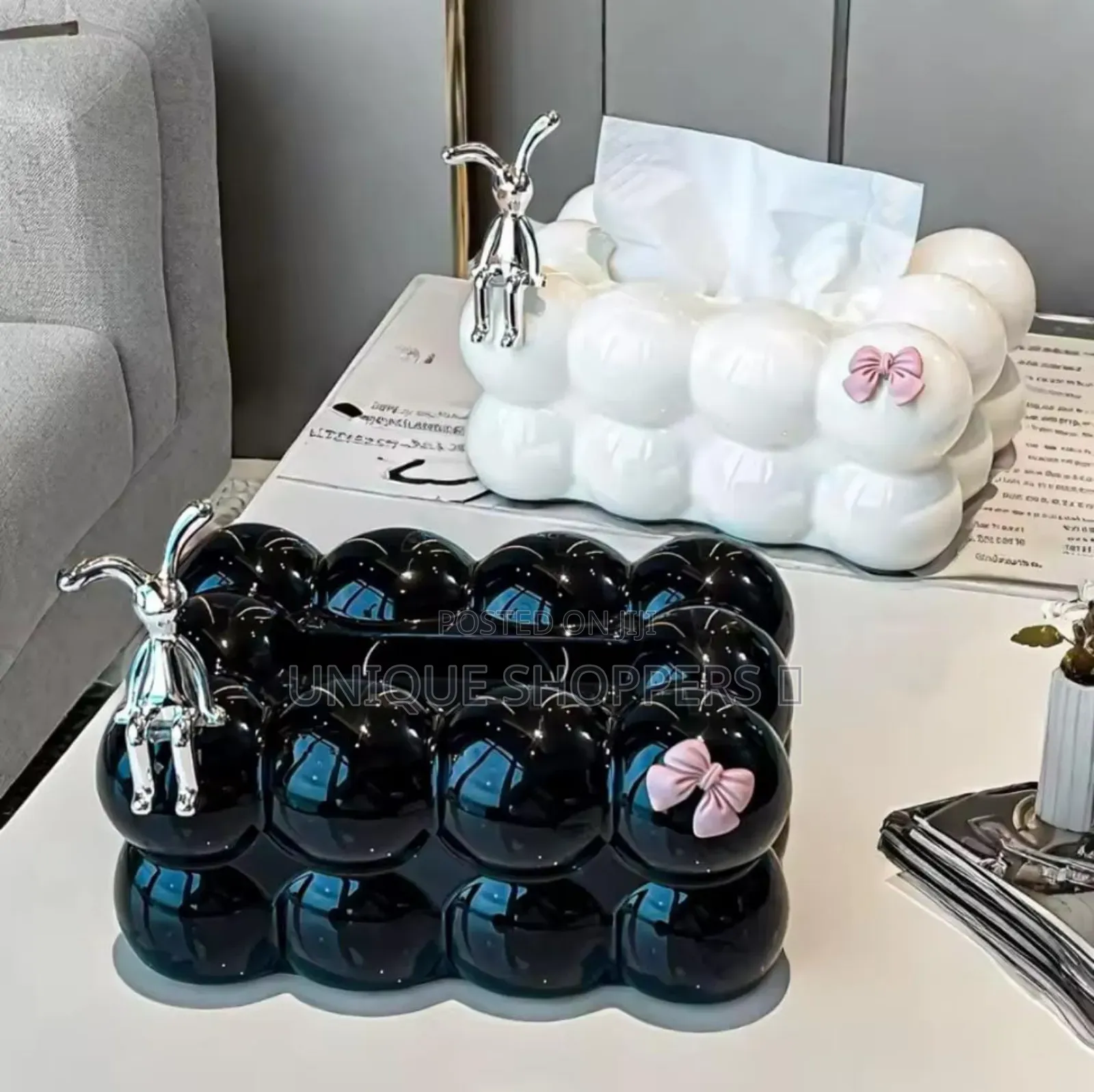 Luxurious Bubble Tissue Box /Serviette Holder*