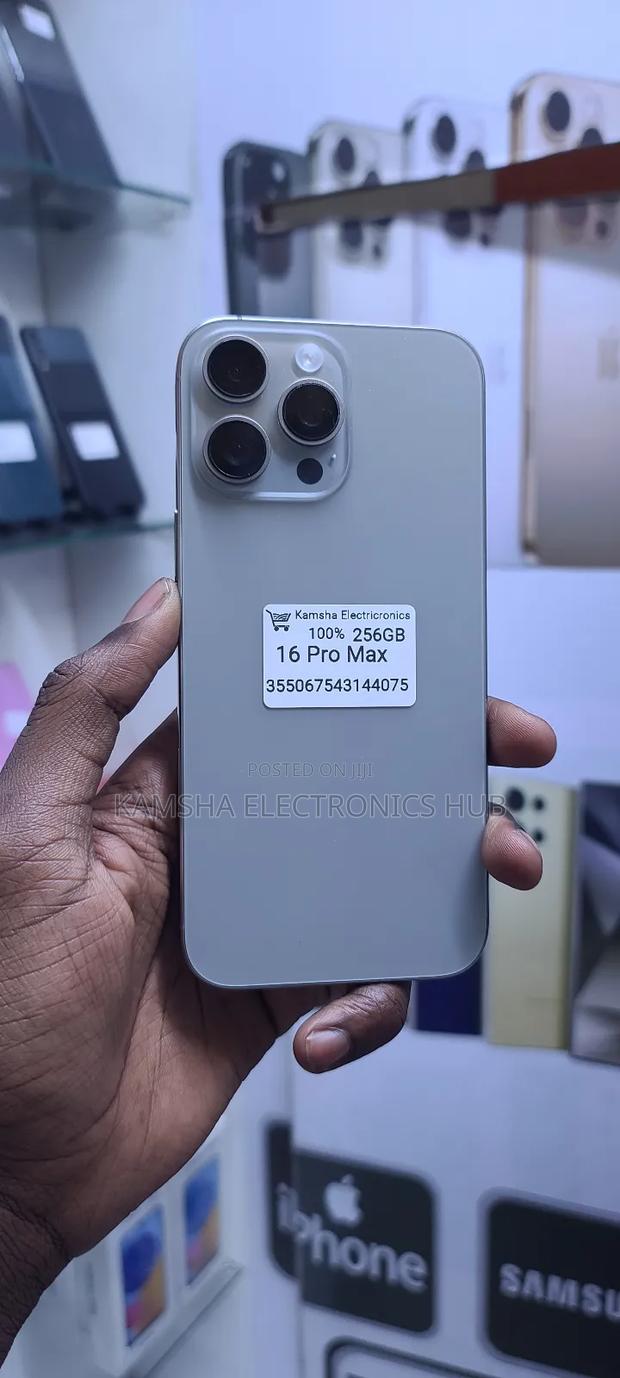Apple iPhone 16 Pro Max 256 GB Gray - main view