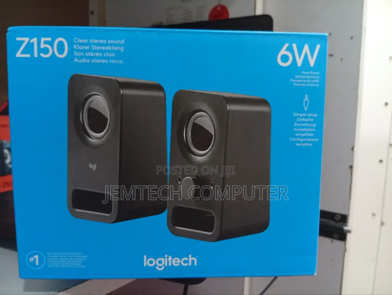 Z150 Clear Stereo Speaker Logitech 6w Speakers