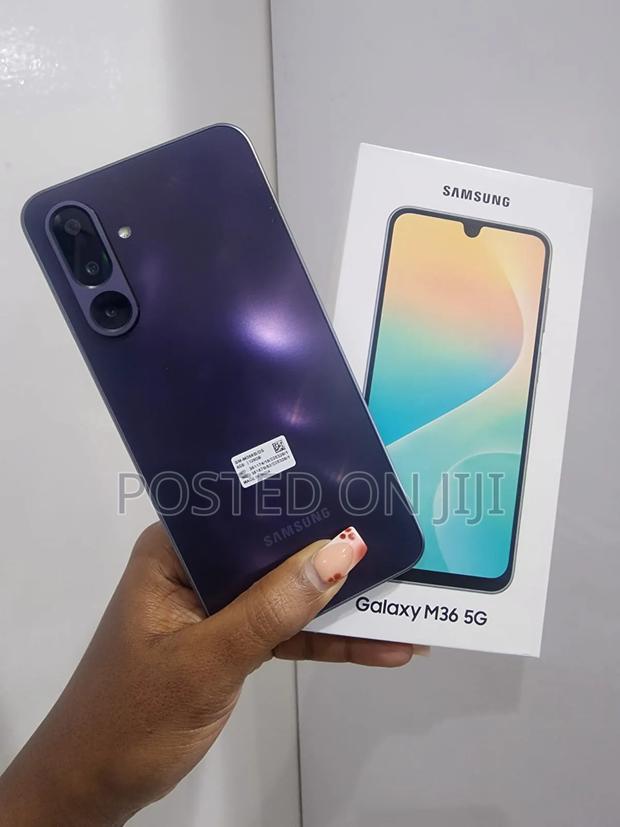 New Samsung Galaxy M36 5G 128 GB Black - thumbnail 2
