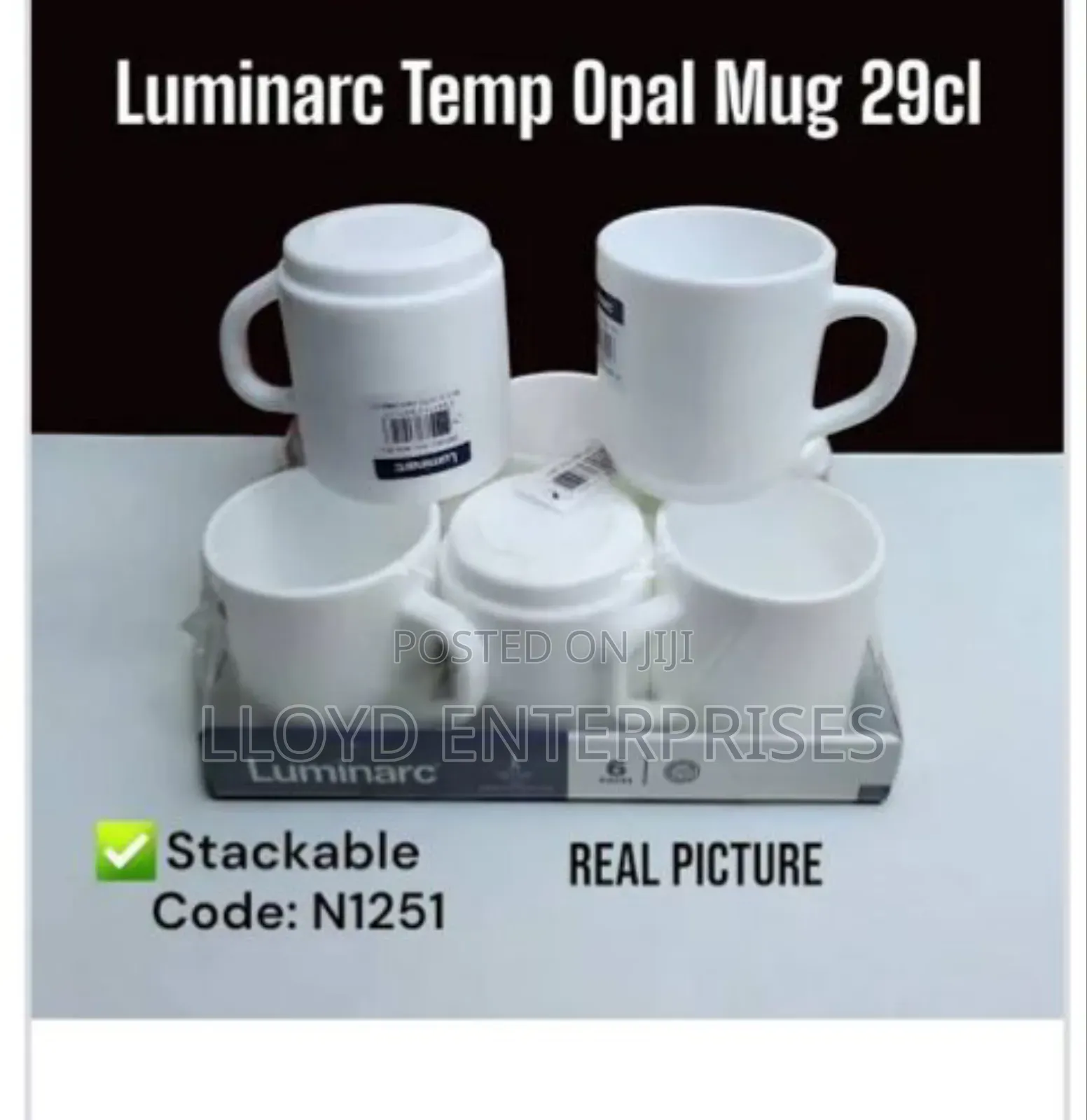 Luminarc Cups 29cl -6pcs
