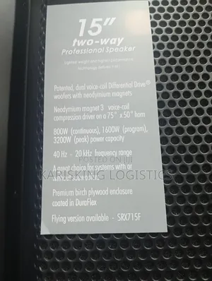 Sfa 15 Inch Midrange Speaker