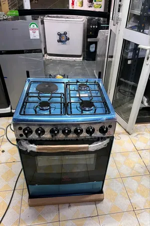 60*65 Eurochef Free Standing 3 Gas Burner +1 Electric