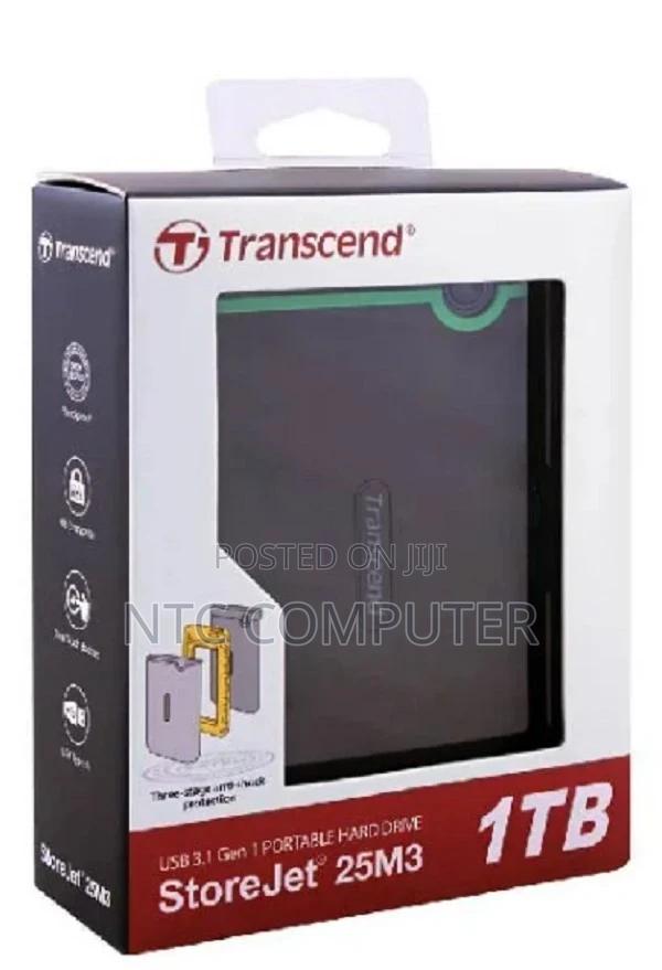 Transcend External HDD 1tb – Ts1tsj25m3s