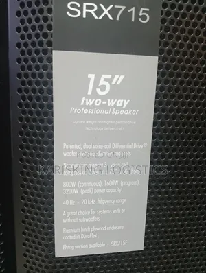 JBL 15 Inches Midrange Double Speakers